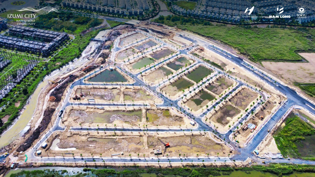 Tiến độ Izumi City - phân khu Canaria