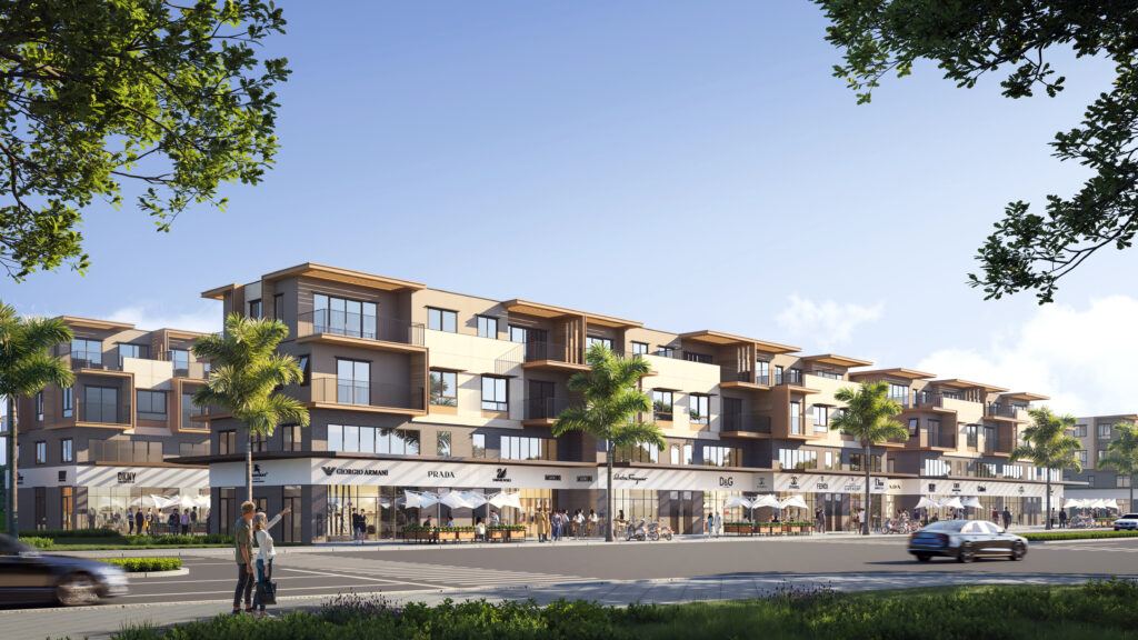 Phối cảnh nhà phố Izumi City
