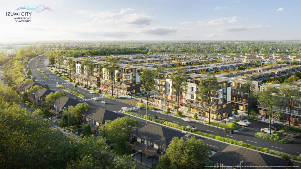 Phối cảnh Izumi City