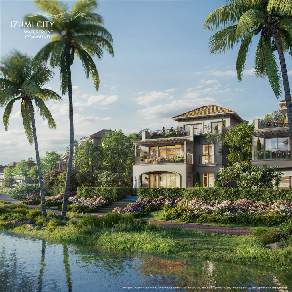 Phối cảnh biệt thự Izumi City
