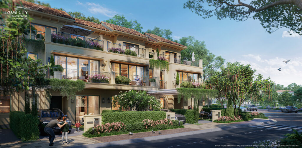Phối cảnh biệt thự Izumi City