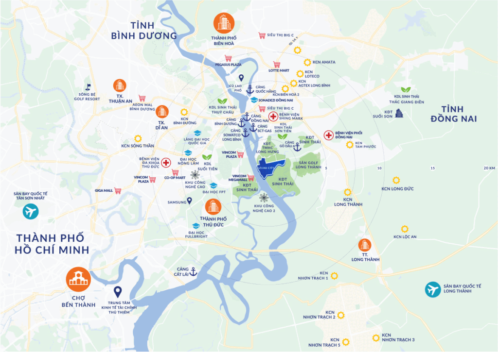 Vị trí Izumi City